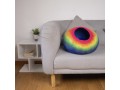 Rainbow Design Felt Cat House