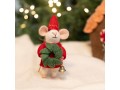 Felt Christmas Mice Ornaments