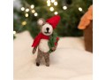 Felt Christmas Mice Ornaments