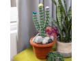 Felt Cactus with Pot and Pebbles