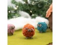 Tiny Wool Felted Sheep Ornament