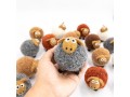 Christmas Wooly Felt Sheep Ornament
