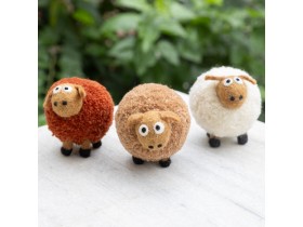 Christmas Wooly Felt Sheep...