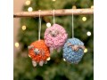 Tiny Wool Felted Sheep Ornament