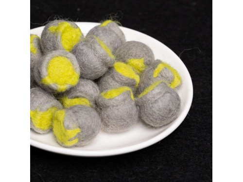 Felt Witch's Cauldron, Grey Pot with Magic Potion, Needle Felted Cauldron on White Plate