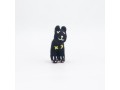 8cm Halloween Felt Star Cat