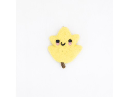 6cm Cheeky Felt Fall Leaf