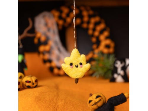 6cm Cheeky Felt Fall Leaf