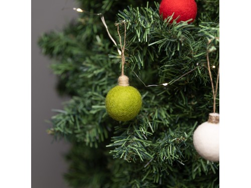 Handmade Wool Felt Christmas Lights