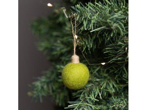 Handmade Wool Felt Christmas Lights