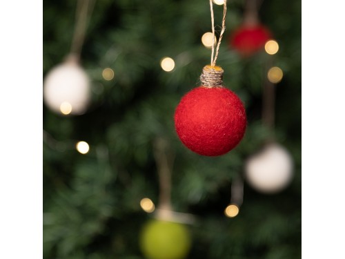 Handmade Wool Felt Christmas Lights