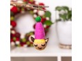 Handmade Felt Elf Head Ornament