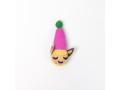 Handmade Felt Elf Head Ornament