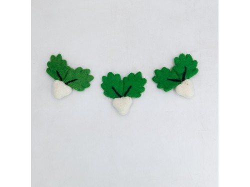 Handcrafted Felt Veggie Ornament