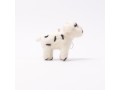 Wool Felt Dalmatian Dog Ornament