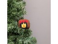 Felt Christmas Fireplace Ornament