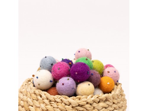 2cm Felt Bead Balls | Wholesale Felt Bead Balls