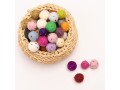 2cm Felt Bead Balls | Wholesale Felt Bead Balls