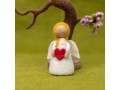 Wool Felt Fairy with Heart