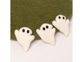 7cm White Felt Halloween Ghost