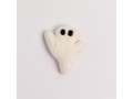 7cm White Felt Halloween Ghost