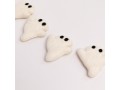 7cm White Felt Halloween Ghost