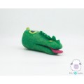 25cm Wool Alligator Head Toy