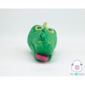 25cm Wool Alligator Head Toy