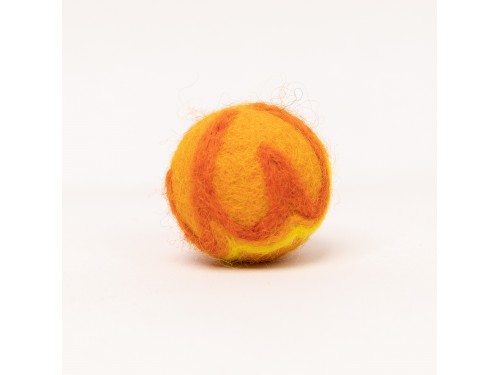 3cm Wool Felt Fireball