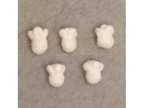 Handmade Wool Felt Popcorns