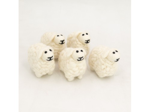 Handmade Wool Felted Sheep