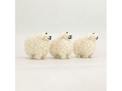 Handmade Wool Felted Sheep