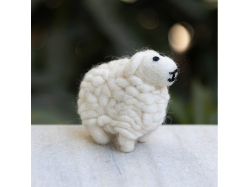 Handmade Wool Felted Sheep