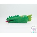 25cm Wool Alligator Head Toy