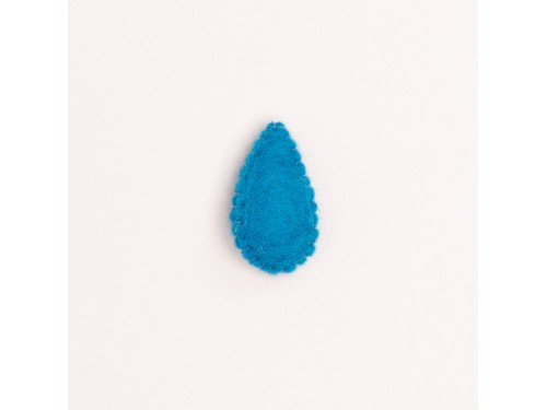 Stitched Felt Water Droplets
