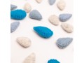 Stitched Felt Water Droplets
