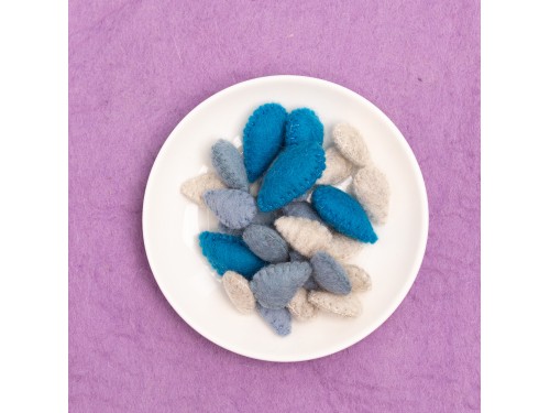 Stitched Felt Water Droplets