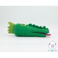 25cm Wool Alligator Head Toy