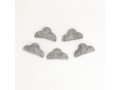 12cm Stitched Felt Cloud Ornament