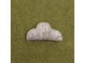 12cm Stitched Felt Cloud Ornament