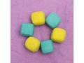 Handcrafted Wool Felt Cube
