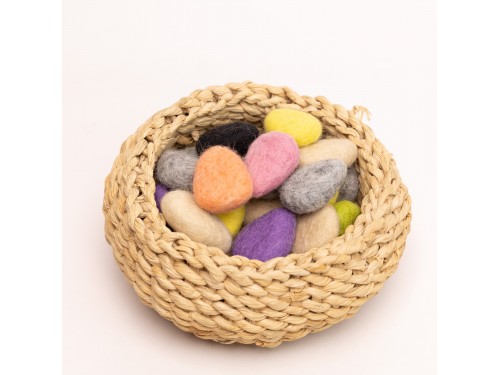 Colorful Felt Water Droplets