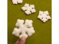 Handmade Wool Felt Snowflake