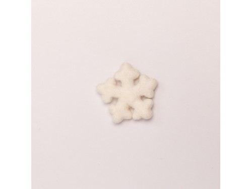 Handmade Wool Felt Snowflake