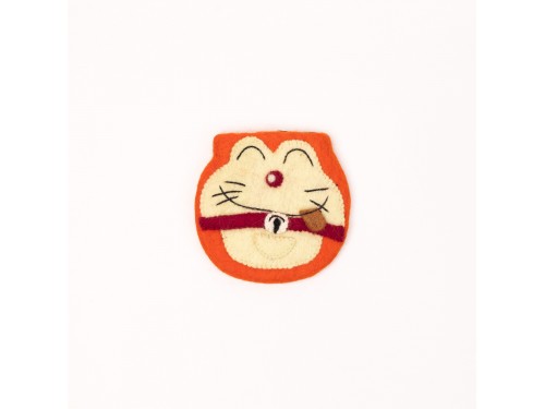Handmade Felt Doraemon Purse