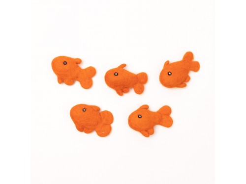 Felt Fish Cat Toy – Handmade Wool Toy