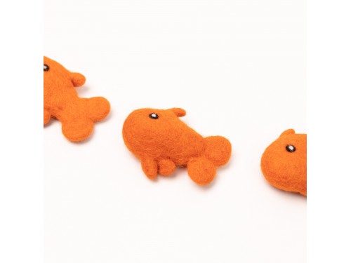Felt Fish Cat Toy – Handmade Wool Toy
