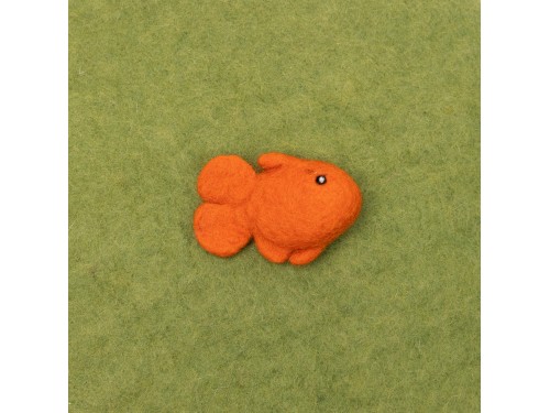 Felt Fish Cat Toy – Handmade Wool Toy