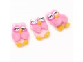 Handmade Felt Pink Owl