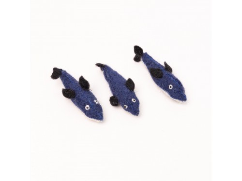 Handcrafted Stitched Felt Dolphin